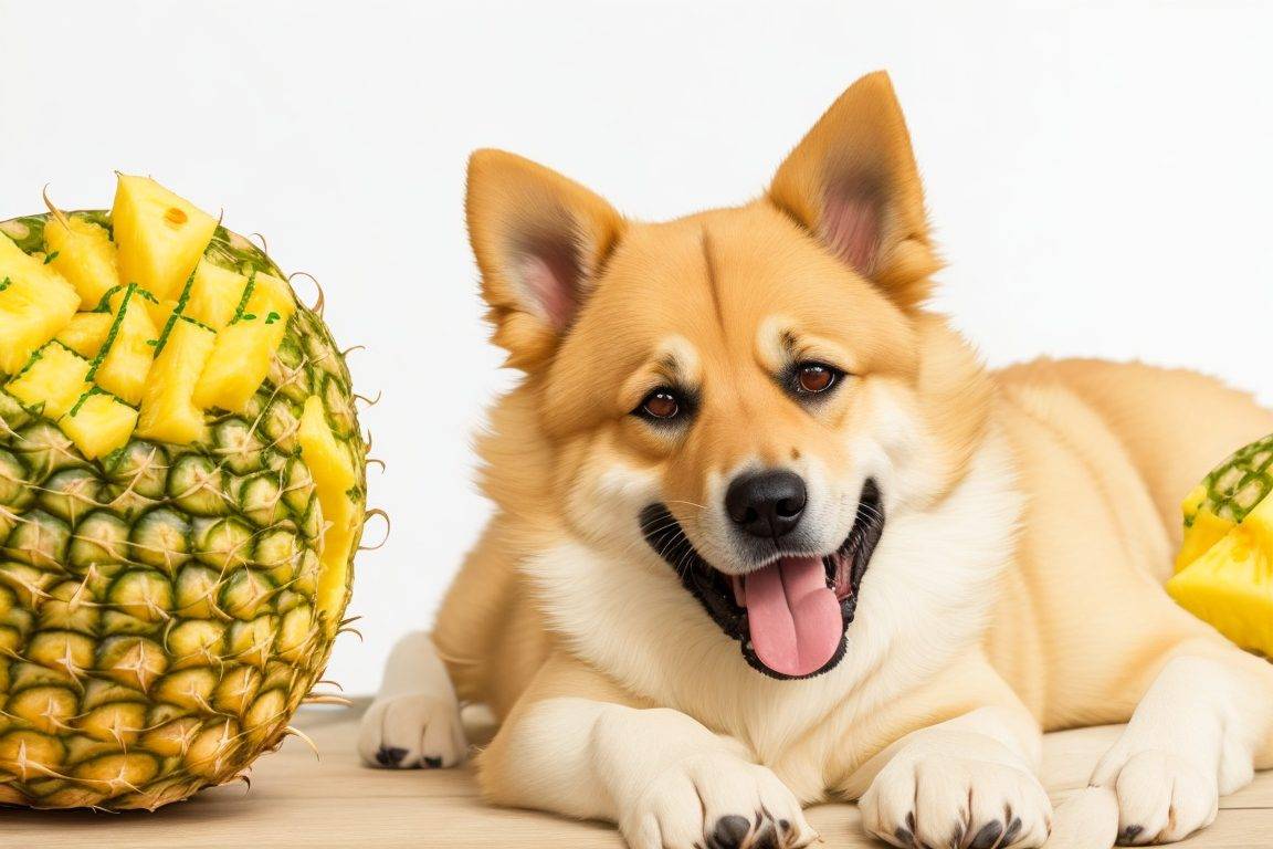 Dogs Eat Pineapple